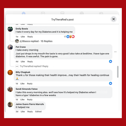 TheraRed™ Organic B12 Vitamin Liquid Drops